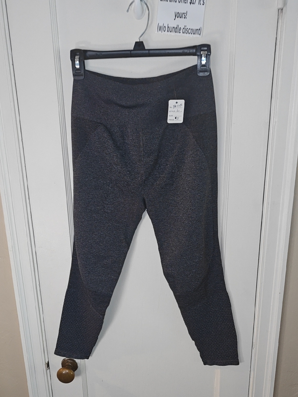 Fabletics Dark Heather Gray Active Top